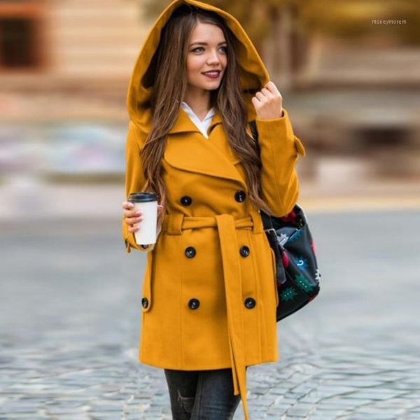 

europe and the united winter coat lapels female 2019 new cultivate one's morality show thin woman coat1, Tan;black