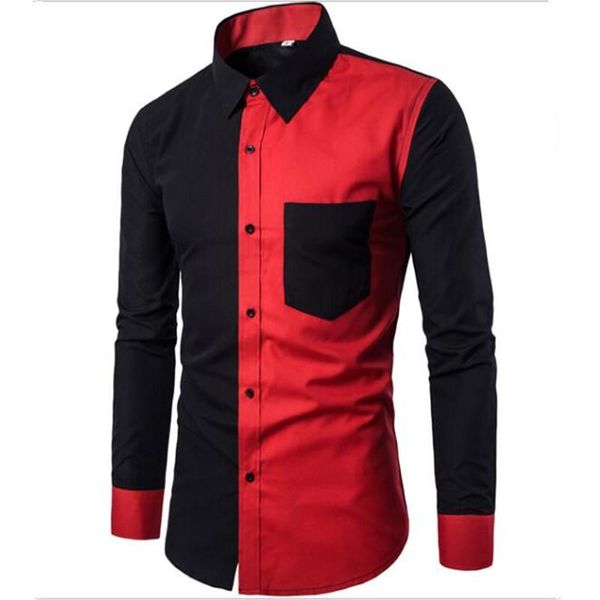 

2020 spring autumn features shirts men casual jeans shirt new arrival long sleeve casual slim fit male shirts cs89, White;black