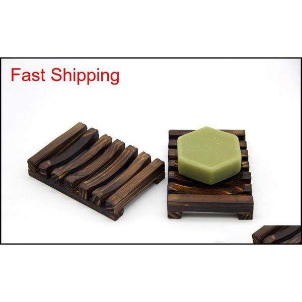 

natural wooden bamboo soap dish tray holder storage soap rack plate box container for bath shower qylppc bdenet