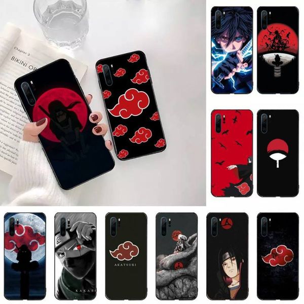 

uchiha naruto animated mobile phone shell huawei mate 20 lite pro nova 5t honor 8a 8x9x20 10 10i
