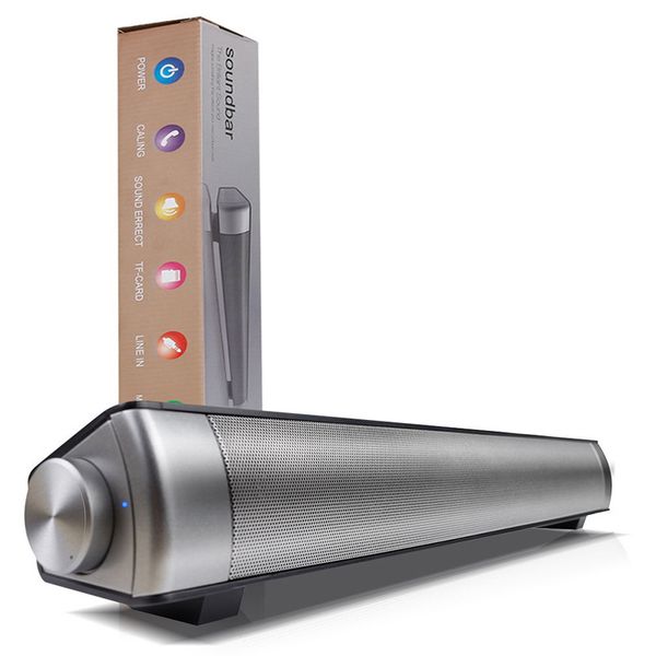

new soundbar bluetooth speaker wireless mini audio subwoofer home theater sound bar portable speakers for tv pc lapnotebook music player