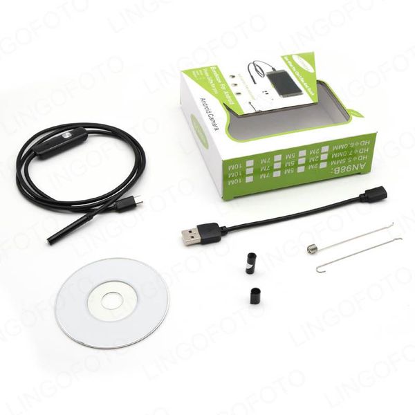 

portable endoscope camera otg phone waterproof android endoscope 5.5mm camera head diameter 1m length cable ca1133a-f