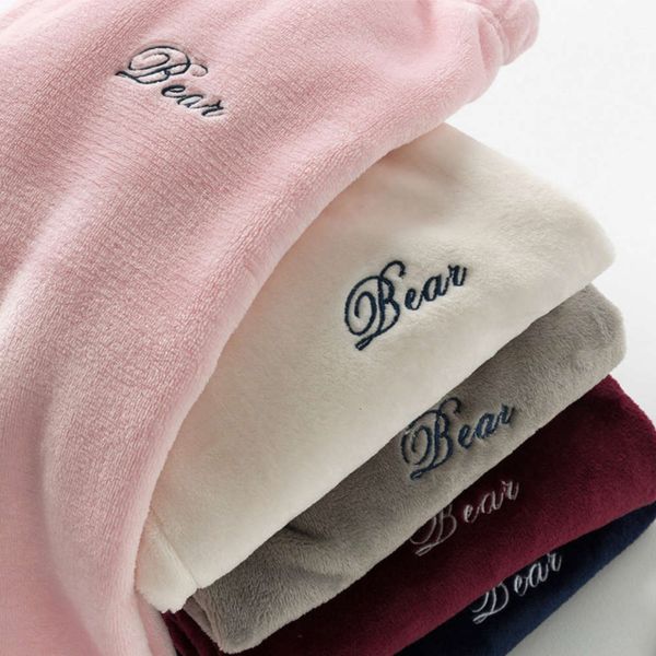 

coral winter children's autumn and veet boys' baby flannel girls' plush pajamas warm home pants, Blue;red