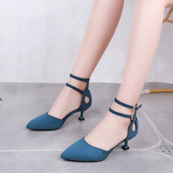 

fashion women's shoes 2020 spring and summer new ladies high-heeled single shoes stiletto pointed french small high heels women1, Black