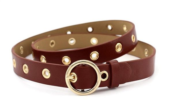 

новая мода из искусственной кожи женского пояса тонкие джинсы женские ремни золотые булавки пряжки ремни для женщин леди riem voor дамп wmtf, Black;brown