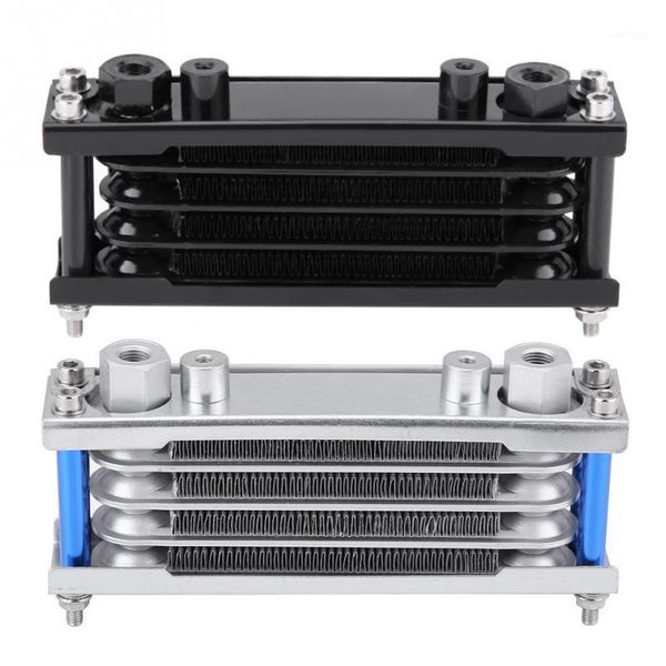 

universal motorcycle engine oil cooler cooling radiator for motorbike dirt bike 50cc-200cc car accessories1