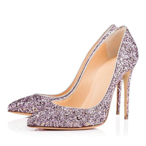 

autumn spring women elegant bombs high jump lantejoula pano female pointed-finger slip-on shoes tl-a0085 bov5, Black