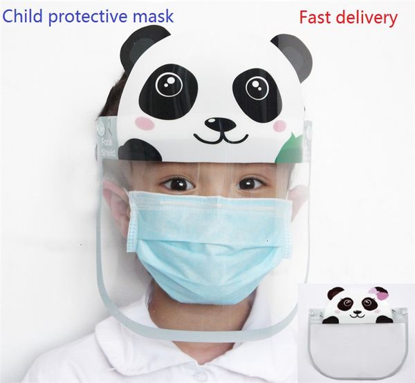 

transparent splash anti-fog anti-spitting safety clear child eco pet reusable protective face shield mask