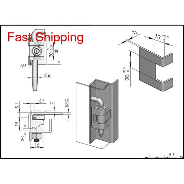 

door hinge industrial machinery equipment box control electric cabinet hinge detachable hinge rittal cabin qylanm new_dhbest