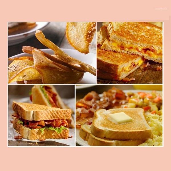 

automatic toaster with roll roasting attachment stainless steel electric bread1