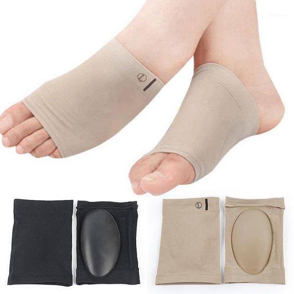 

ankle support feet care elastic braces bandage silicone toed correction arch ortics flatfoot massage pads socks1, Blue;black