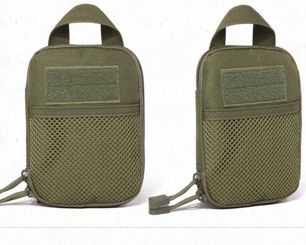 Nylon Tactica Kit tattico multifunzionale per sport all'aria aperta da uomo e da donna, borsa mimetica, borse portaoggetti per kit di accessori