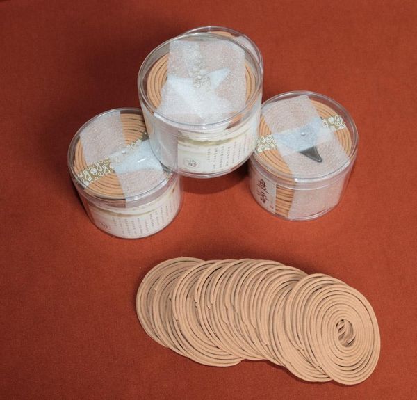 

promotion natural indian sandalwood incense coil 48 coils per box burning 4 hours/coil sandal coils incenso aromatic