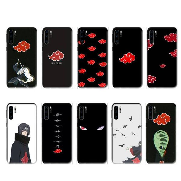 

1dwnaruto akatsuki huawei p20 p30 p40 pro mate 10 20 30 pro lite p smart y7 2019 plus nova 3i cover case