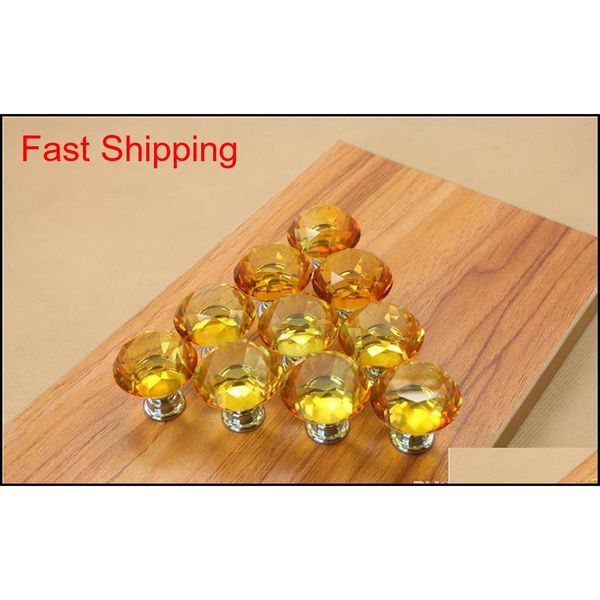 

30mm glass crystal cabinet knob cabinet handle handles drawer pulls drawer pulls knobs cabinet handles draw qylmtn yh_pack