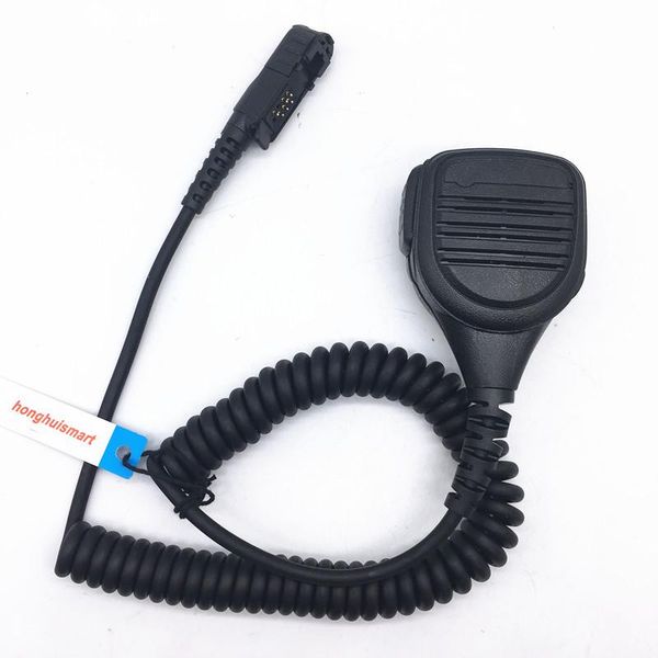 

walkie talkie handmicrophone for motorola xir p6600 p6628 e8600 dp2000 dep550 xpr3300 xpr3500 etc with 3.5mm extra jack