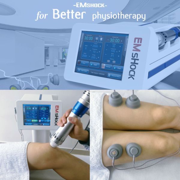 

home use vacuum electric muslce stimulation radial shock wave for body masage and bone pain relief treatment