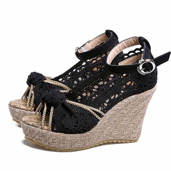 

new women's 2021 see buckles solid sandals fashion party shoes ptwc, Black