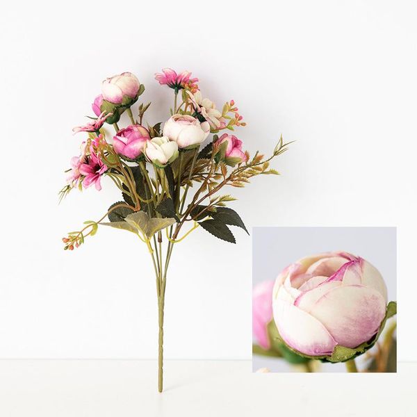 

имитация camellia букет из искусственных цветов свадебные цветочные украшения столик