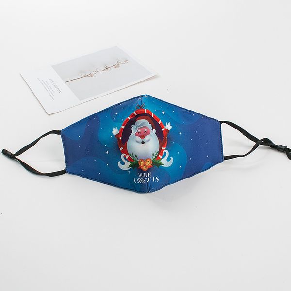 

fashion xmas masks face deer printed anti dust snowflake christmas mouth cover washable reusab9oq