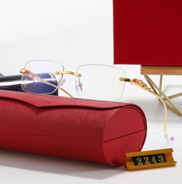 

2020 new luxury qualtiy new fashion glasses square frames sunglasses for man woman eyewear designer sun glasses with original box rtjhry, White;black