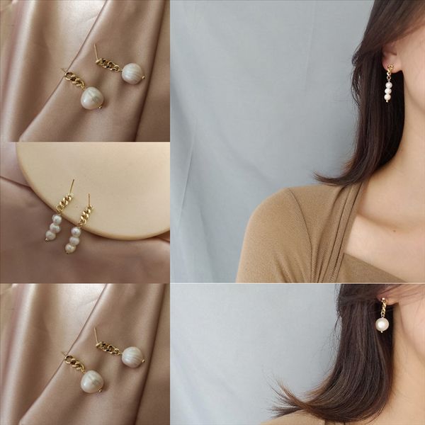 

uqe love stainless women's ear-cuff steel crystal earrings gold gold plate hook earring stud rose earring fashion jewelry, Golden