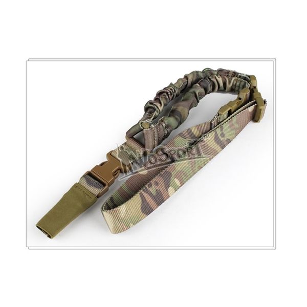 

outdoor new tactical point adjustable nylon single bungee rifle gun sling system strap portable rope 6 n0uxn