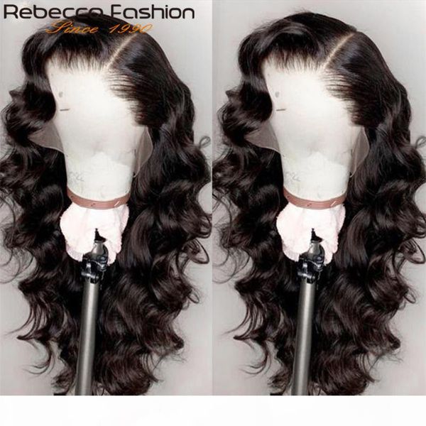 

loose deep wave wig lace front human hair wigs brazilian human hair wigs remy lace frontal wig pre-plucked closure for women, Black;brown