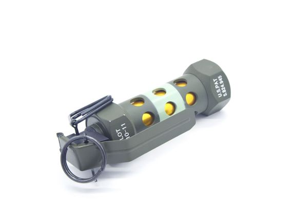 

outdoor xp xpower m84 flashbomb 1:1 boutique model aeg toys metal green