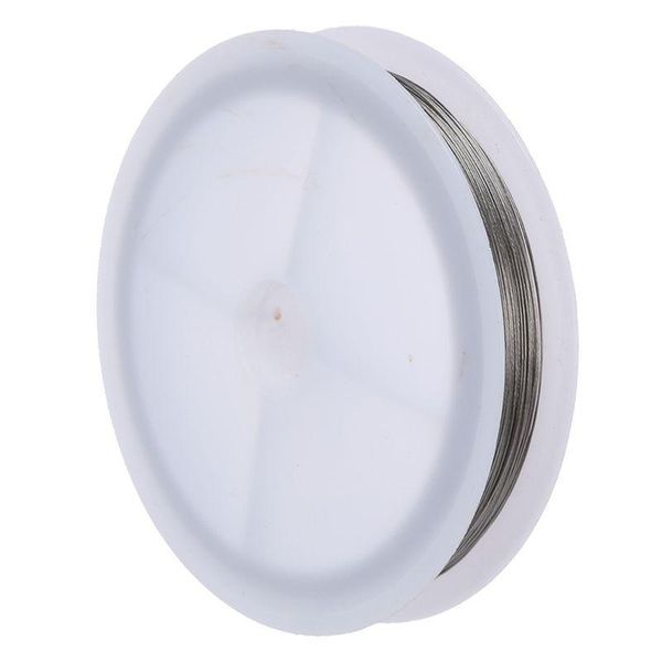 

tiger tail beading wire craft wire - 90m/0.38mm/silver, Black;white