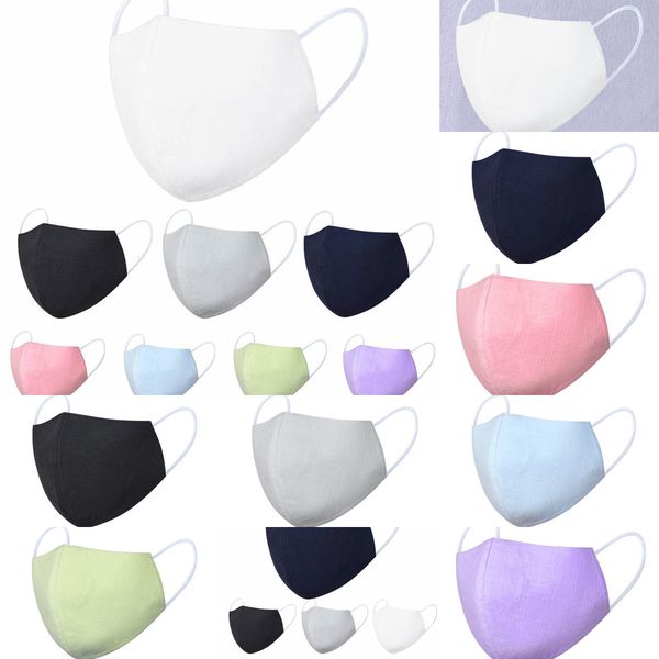 

20pcs fashion mask designer men women washable reusable face masks black navy pink comfortable breathable facemask 9 nafmb