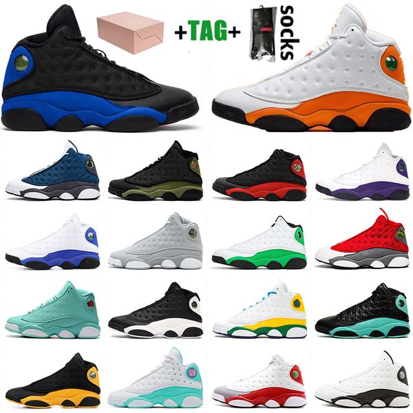 

with box mens womens jumpman 13 13s basketball shoes hyper royal designers sports sneakers trainers size 13