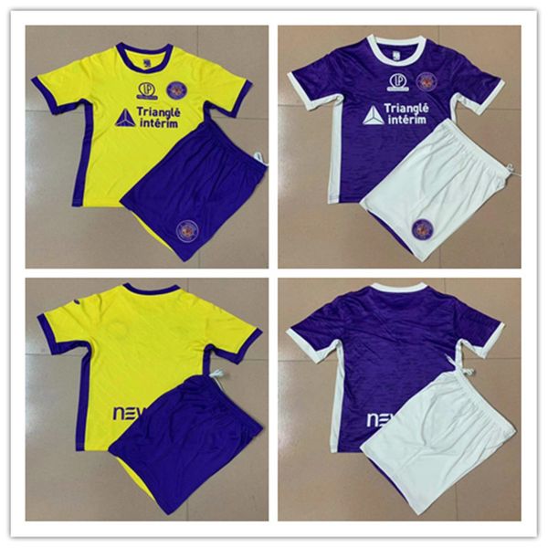 

men+kids 20 21 fc toulouse soccer jerseys home away third 2020 sangare 17 diakite 19 kone 34 gradel 7 said 25 sylla 12 football kits, Black