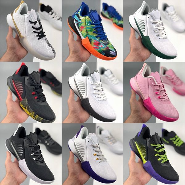 

020 classic mamba fury ep mens boys basketball shoes pink purple trainers sports sneakers outdoor baskets des