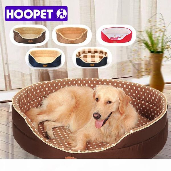 

hoopet double sided available all seasons big size extra large dog bed house sofa kennel soft fleece pet dog cat warm bed s-xl