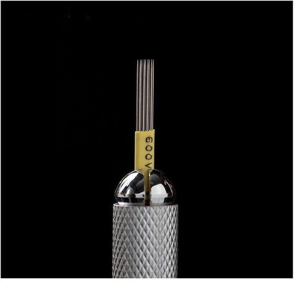 

100pcs 9m1 microblading shading blades tattoo needles eyebrow permanent makeup manual tool 10 qylxel