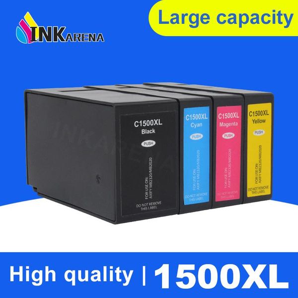 

ink cartridges inkarena 4 color comaptible cartridge for canon pgi-1500 pgi 1500 maxify mb-2050 mb-2150 mb-2300 mb-2350 mb-2355 with chips