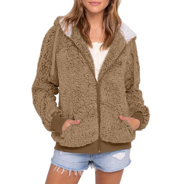 

women hooded cardigans loose knit long sweater coat autumn winter warm female cardigan outwear knitwear coat 14.oct.16, Black;brown