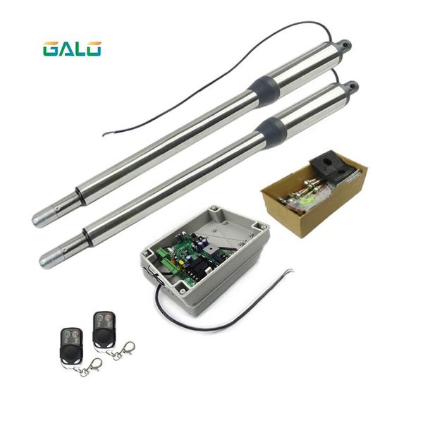 

galo ac/dc 24v input voltage electric linear actuator 300kgs engine motor system automatic swing gate opener remote control kit