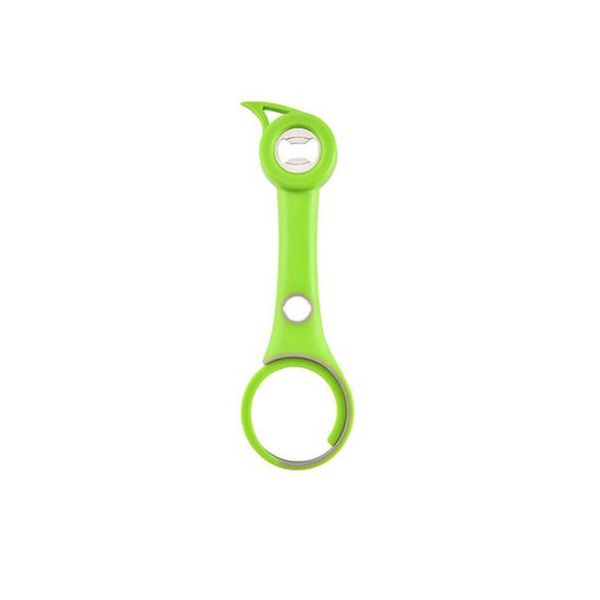 

6 in 1 new multifunctional plastic bottle opener non slip manual can ppener beer can opener bottle opener kitchen accessories wmtgjm