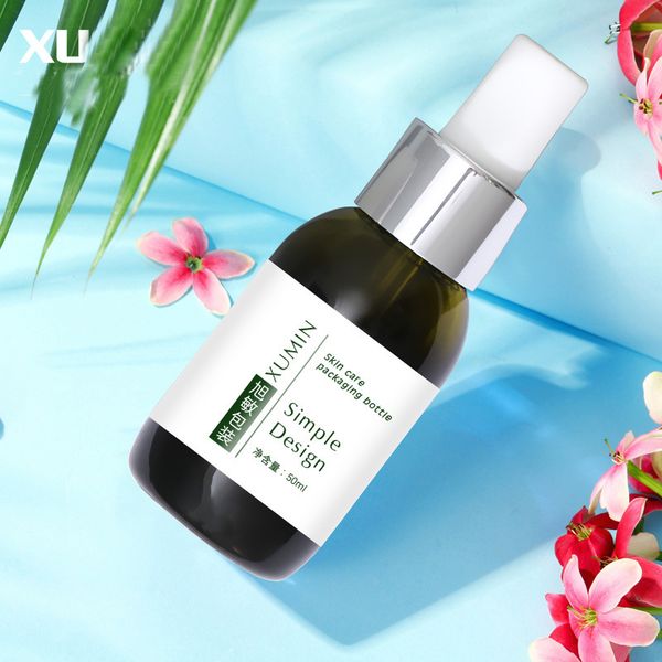 

1oz 30ml green glass dropper bottle empty essential oils bottle wholesale refillable packaging bottle