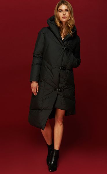 

2021 new mujer female parka jackets with black hood white duck down women's jacket wxf162 winter coat 1td2