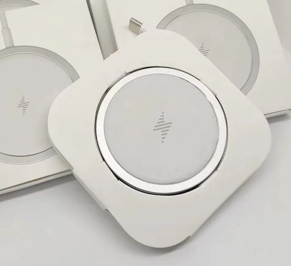 

magnetic wireless charger with magsafe for iphone 12 pro max magsafe charger wireless charging 15w wireless magnetic charger for samsung