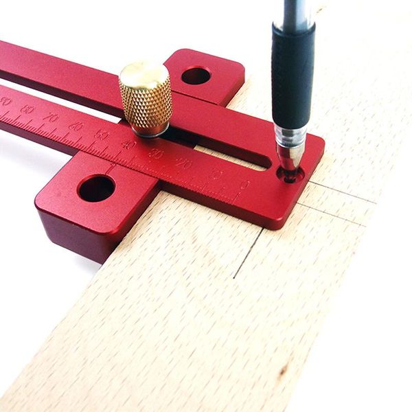 

professional hand tool sets t-170/t-270/t-370 aluminum alloy measurement woodworking t type scriber precision cross-calibration ruler
