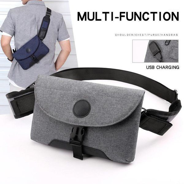 

nylon purse men waist pack shoulder bag 2020 pillow pouch casul outdoor trvel pouch the multifunctional bag male crossbody bags1