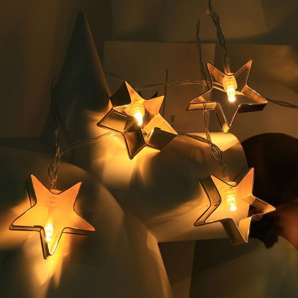 

christmas star string lights 1.5m 10 led light for new year festival holiday home party decoration christmas lights lamp
