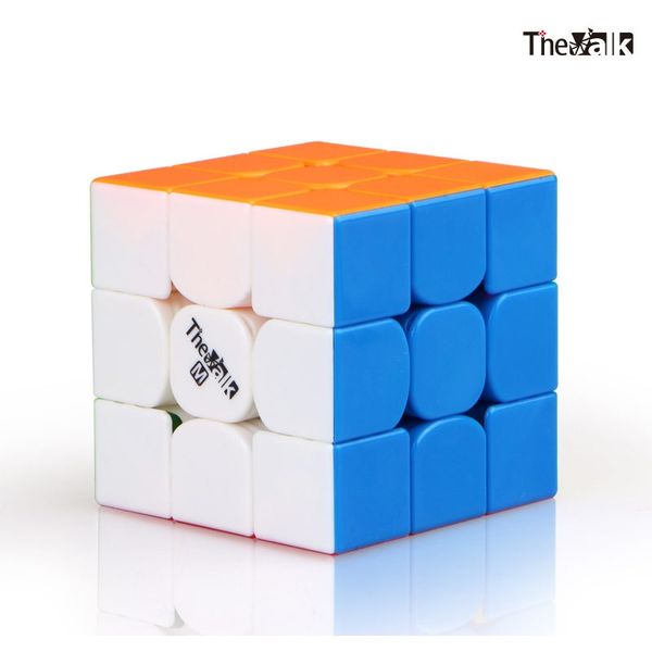 

qiyi valk3 m 3x3x3 магнитная магическая скорость скорости кубика кубика для пазла для пазлов пазла пазла долога 3 м 3x3 куб sqcavy dh_seller, Black;red