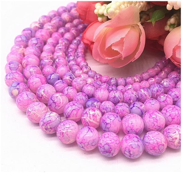 

wholesale 4/6/8/10mm glass beads loose spacer beads painted charm for jewellery making diy bracelet&necklace wholesale 4/ qylfnd, Crystal