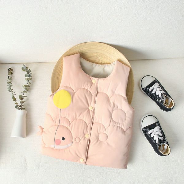 

new baby vest new down jacket for children 2021, Blue;gray