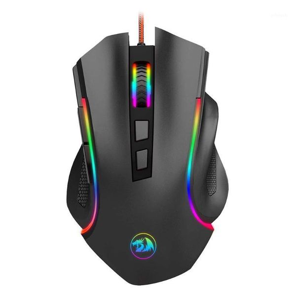

mice backlight pc gaming mouse 7200 dpi adjustable rgb redragon m602a-rgb usb wired for household computer safety parts1